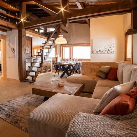 Chalet Vue Mont-blanc, +4 Chambres, Cheminee